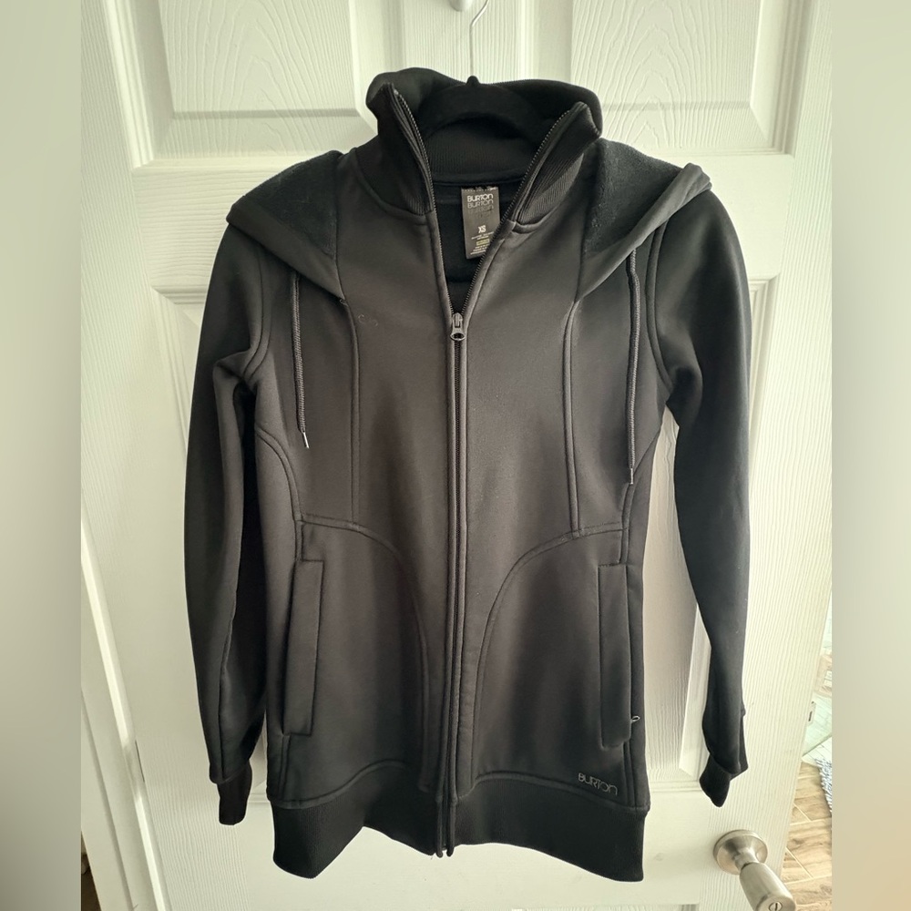 Burton Womens Dryride hooded Jacket Coat Black Size XS